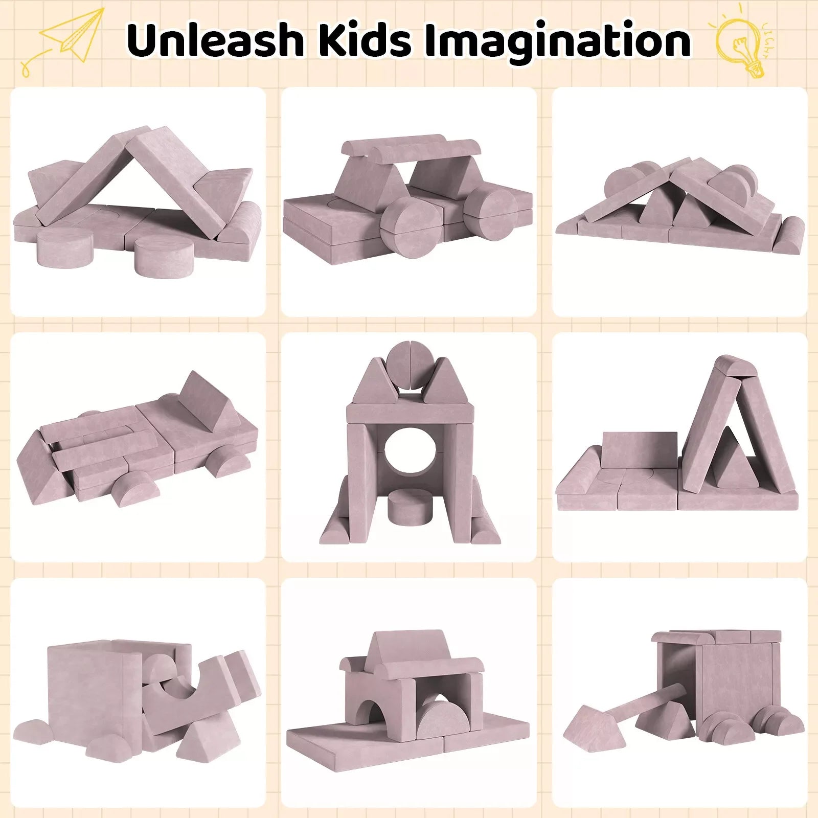 Modular Kids Play Couch