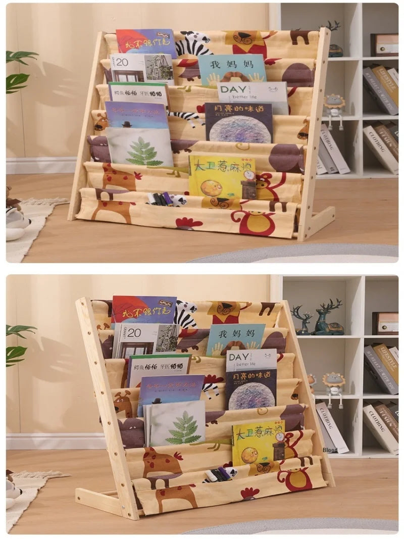 Children's Book Storage Rack