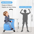 Kids Ride on Luggage