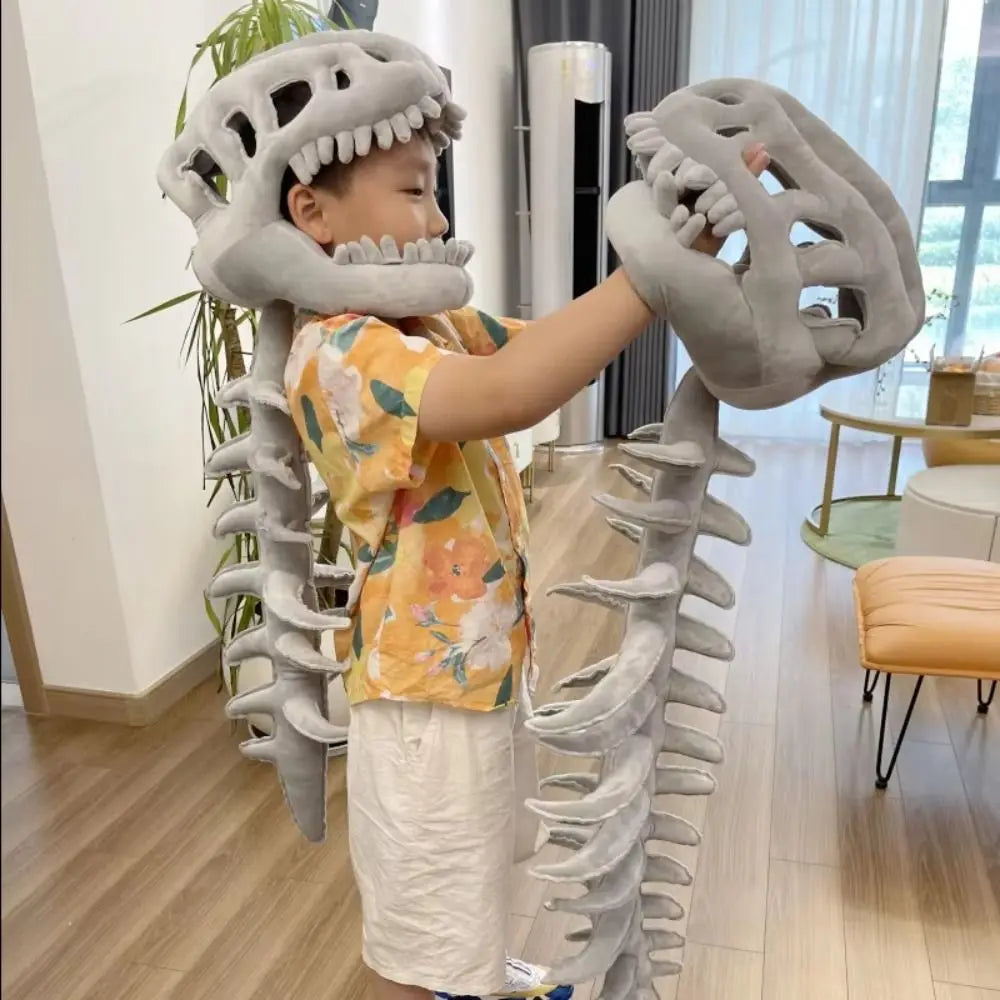 3D Dinosaur Skeleton Costume Set for Children
