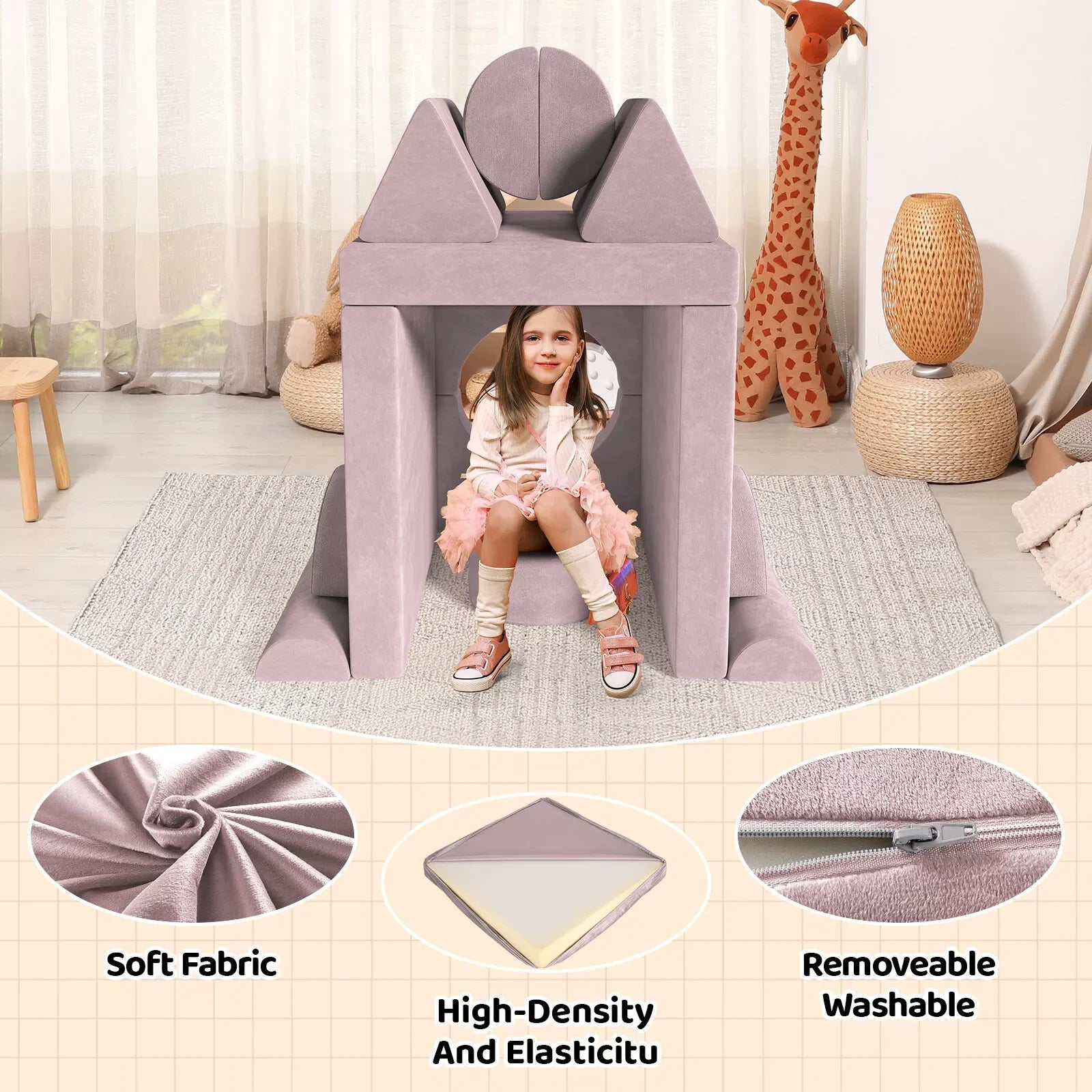 Modular Kids Play Couch