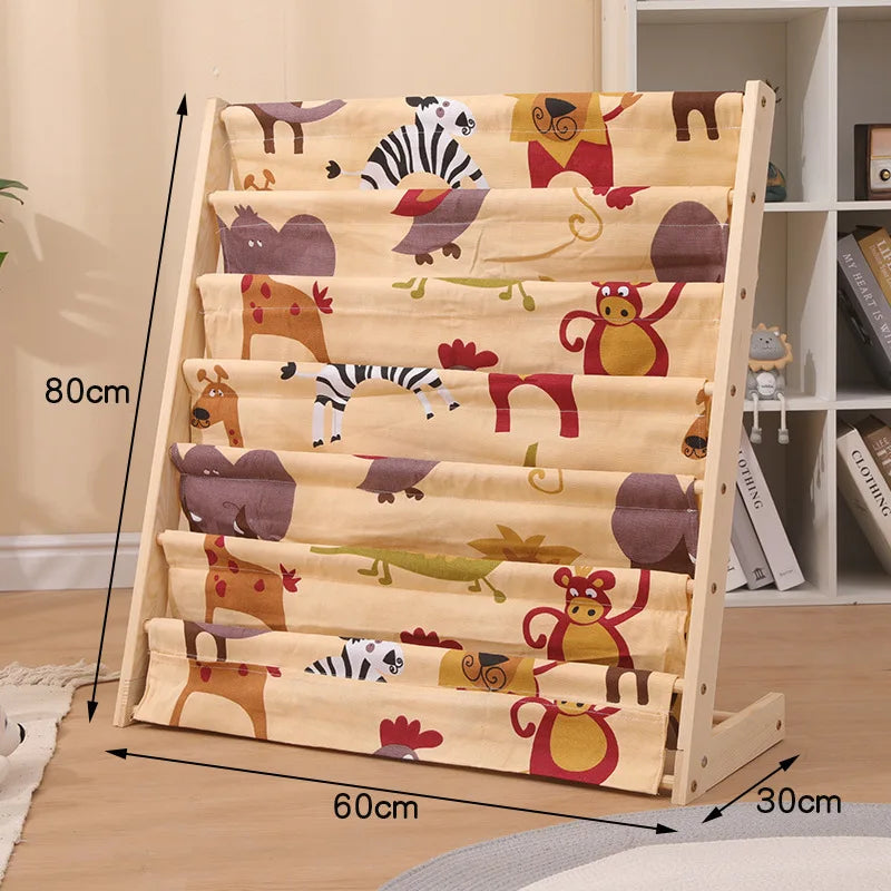 Children's Book Storage Rack