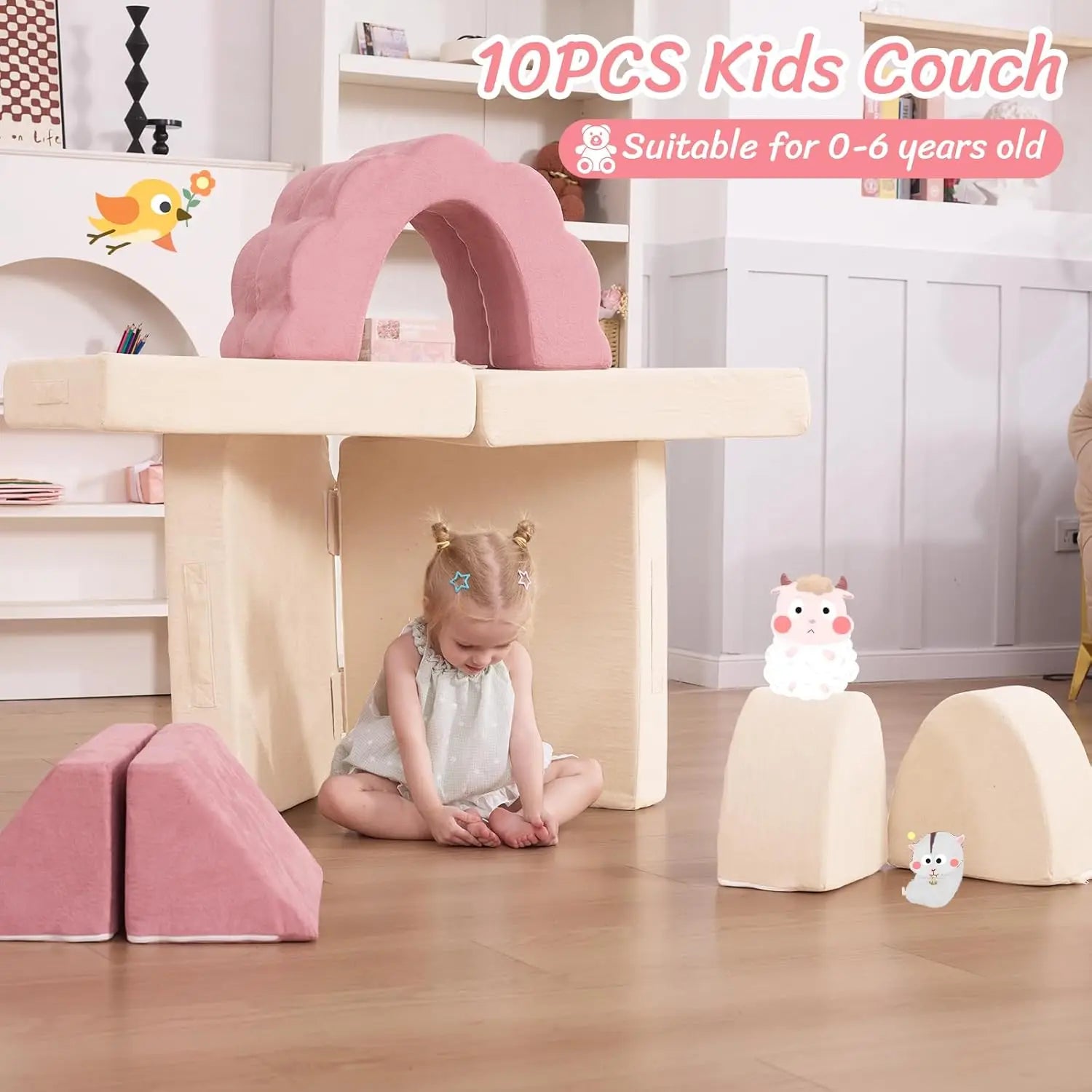 Modular Kids Play Couch