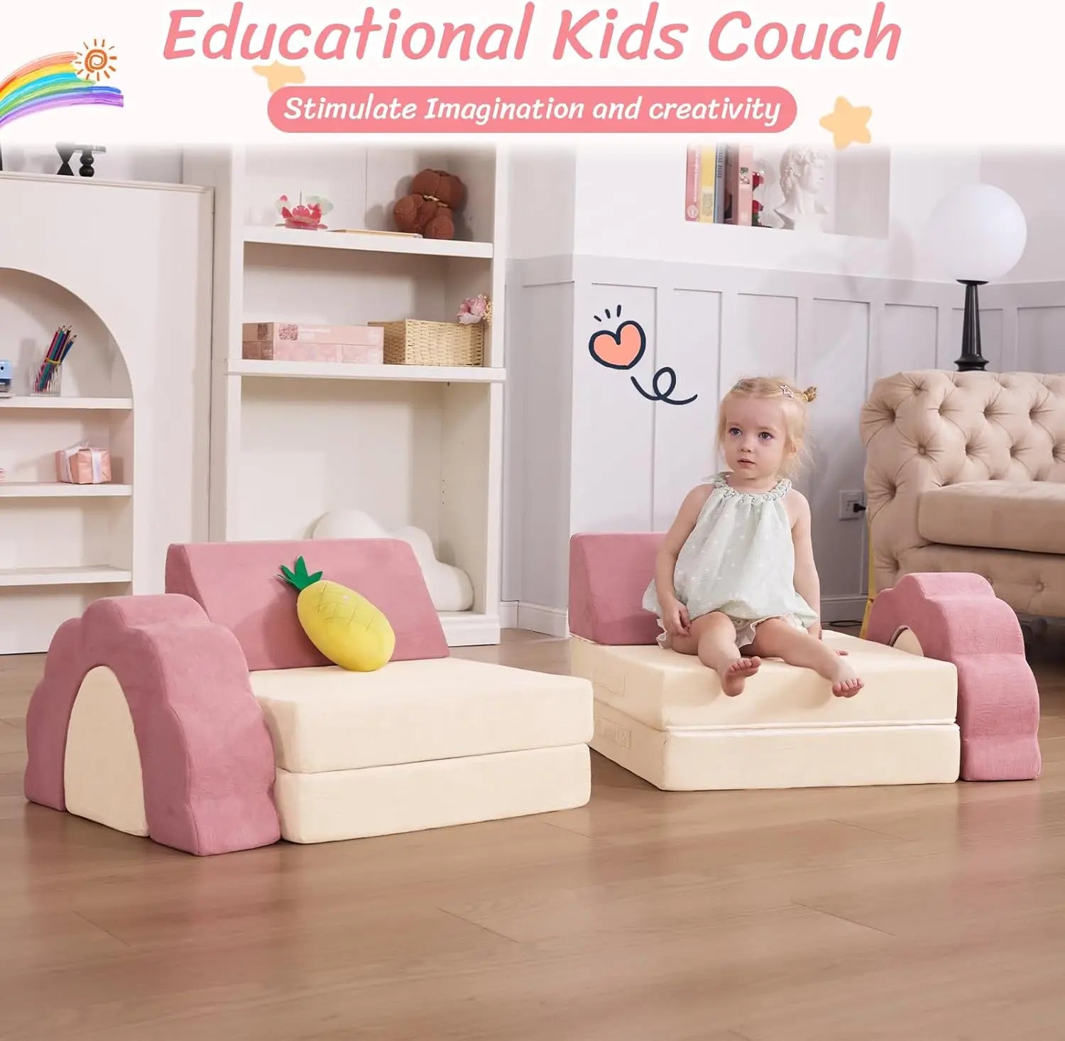Modular Kids Play Couch