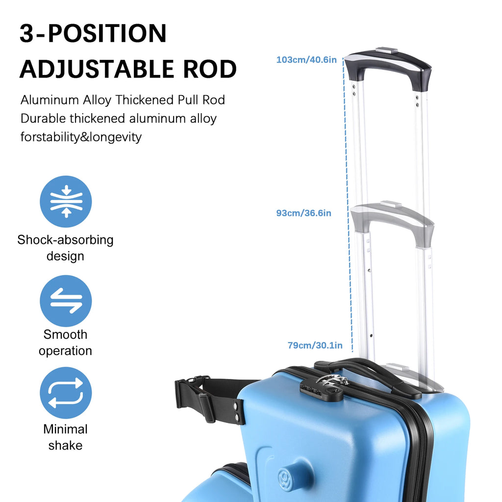 Kids Ride on Luggage